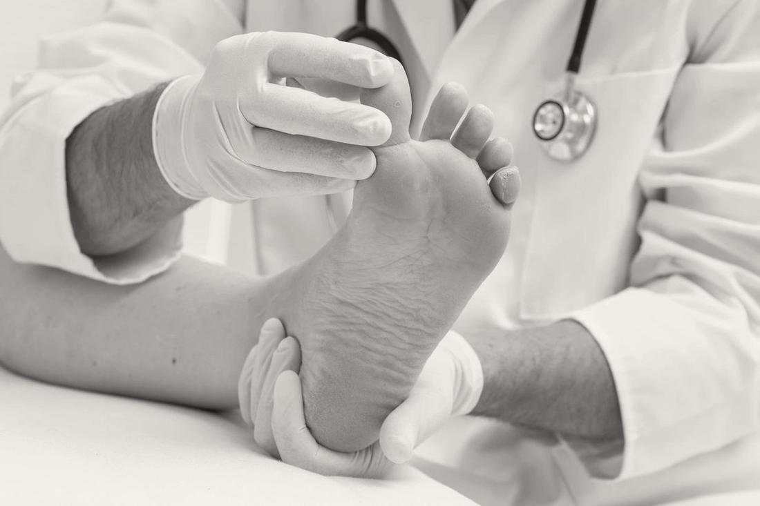 Podiatric examination