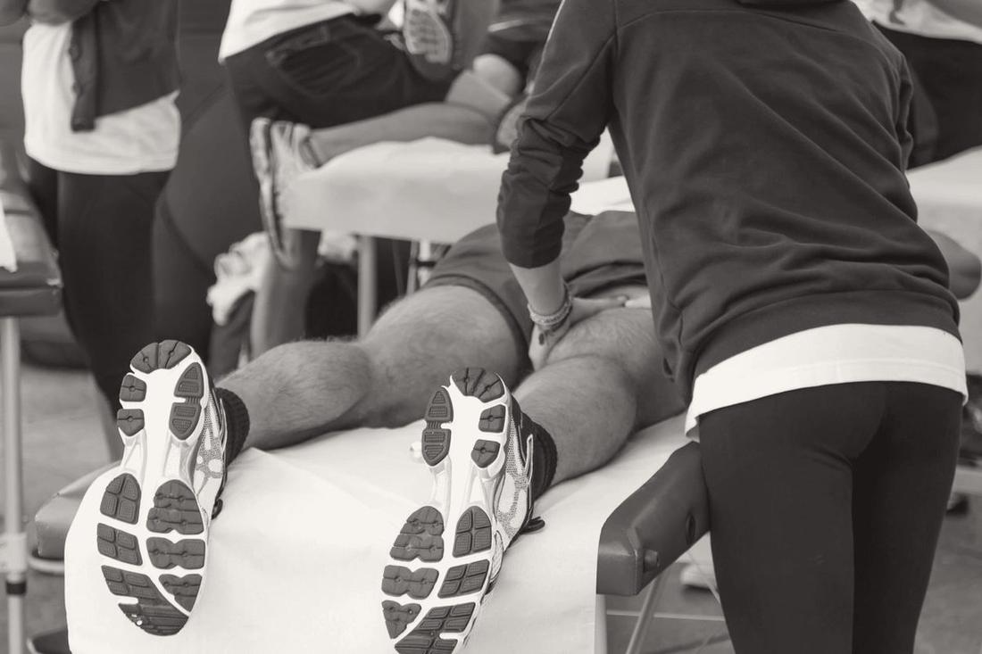 Athletic rehabilitation session